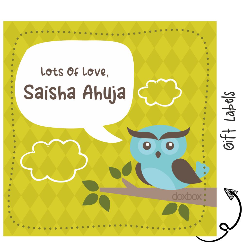 Gift Labels - Cute Owl