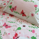 "Bundle of Joy" Flowers & Butterflies Single Bedsheet Set