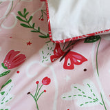 Bedsheet Set - Flowers & Butterflies - Single/Double Bed Sizes Available
