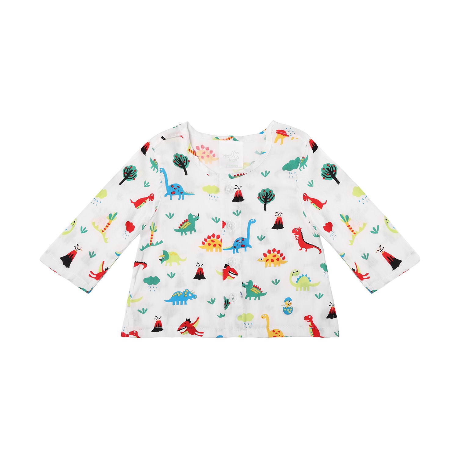 Jurassic Pure Cotton Infant Nightsuit