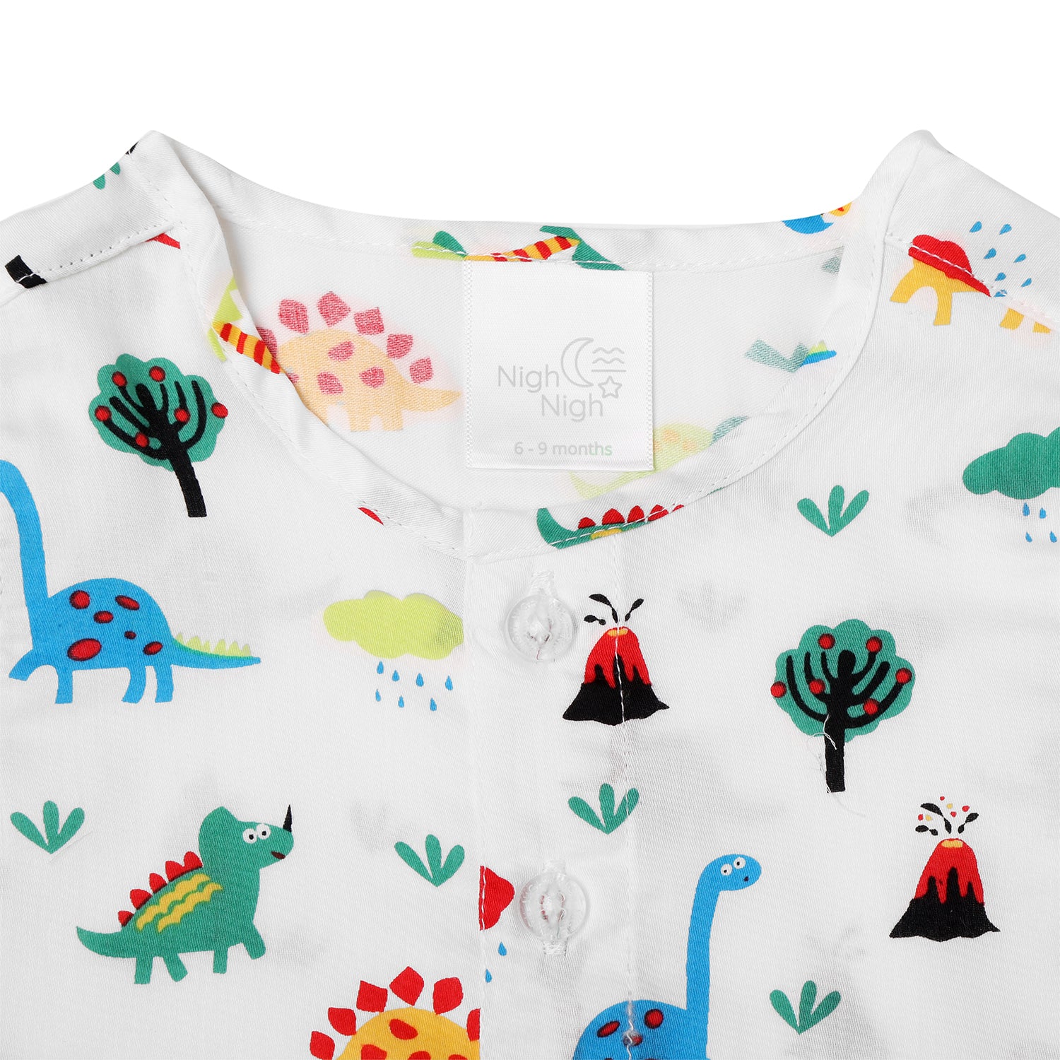 Jurassic Pure Cotton Infant Nightsuit