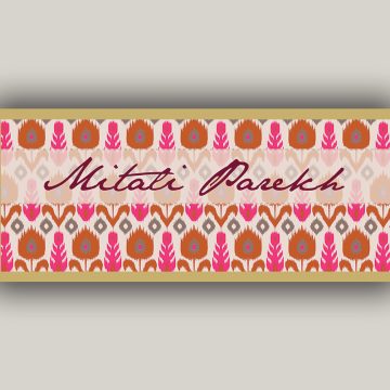 Ikat Desk Organizer