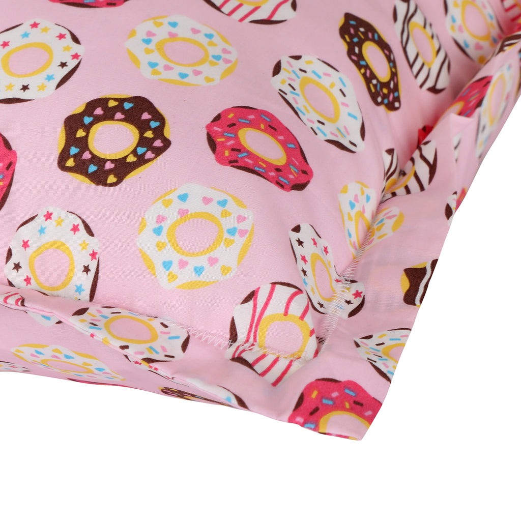 Bedsheet Set - Donuts(P) Bedsheet, Double Bed Size