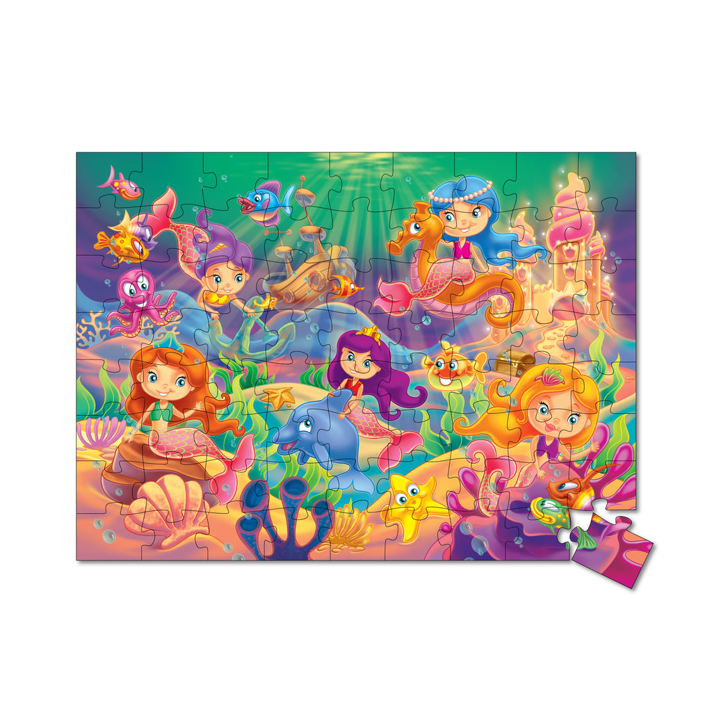 Dreamy Mermaids - 72 Piece Puzzles