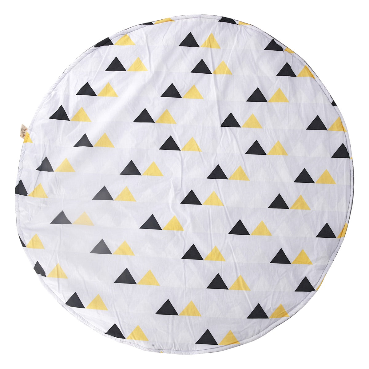 Little By Little Triangles Baby Playmat, Grey