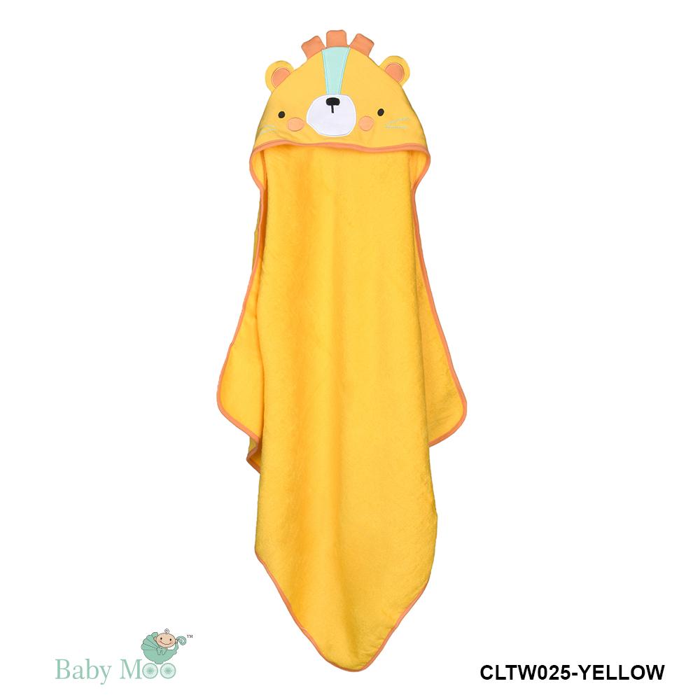 Lion Yellow Animal Hooded Towel