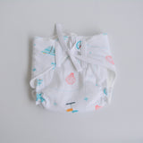 Red Hearts - Doodle Dry Nappies (Set of 2)