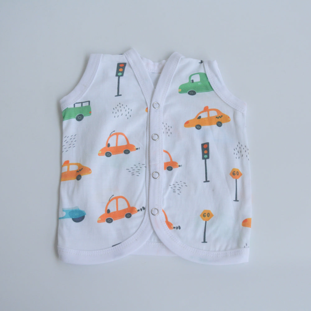 All Colours - Doodle Baby Vests (Set of 5)