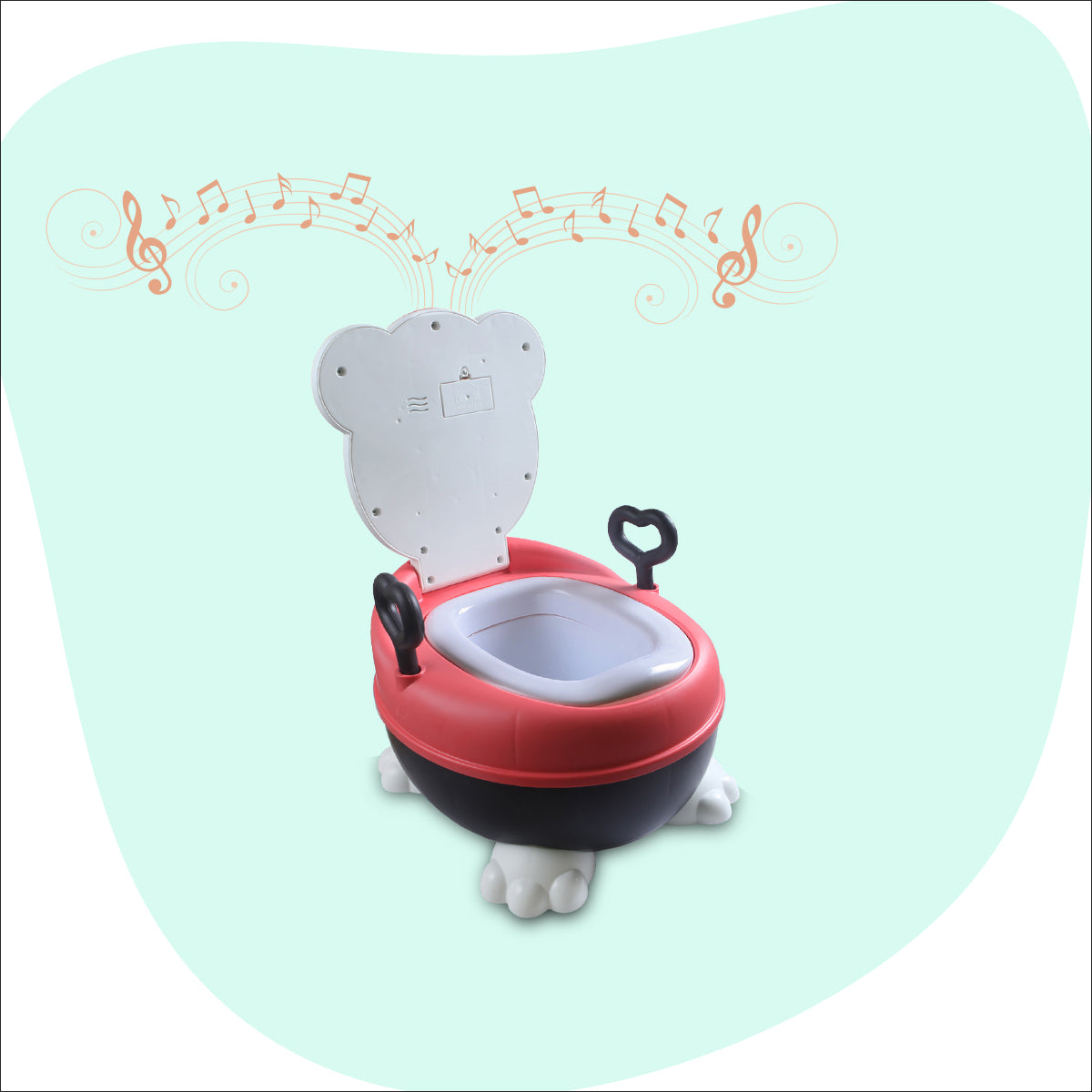 Baby Moo Toilet Training Musical Potty Chair Dog - Orange