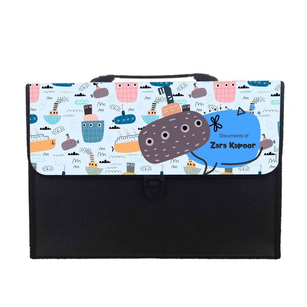 Personalised Folder - Submarine