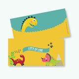 Dinosaur - Money Envelopes-Set Of 25