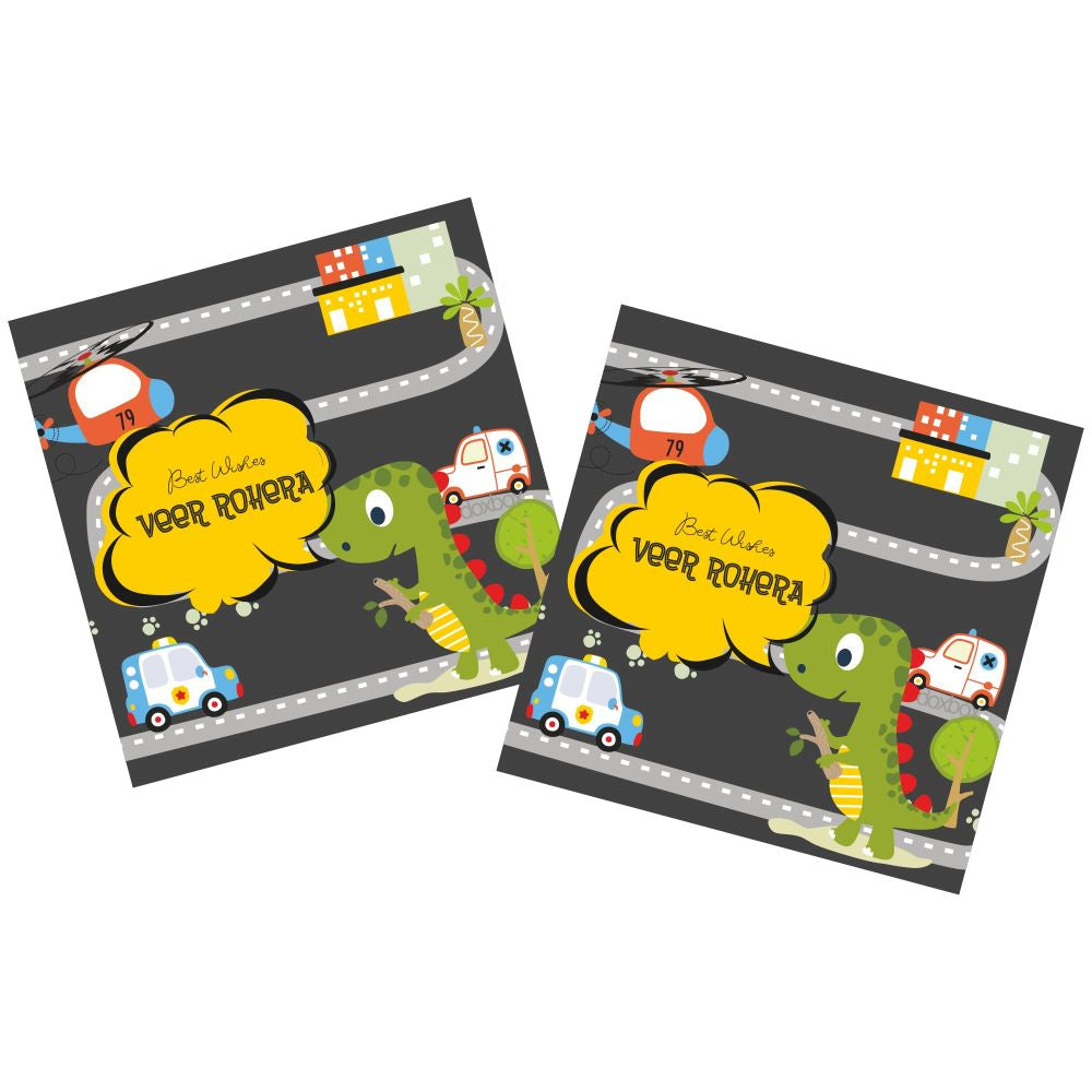 Personalised Gift Tags - Dinosaur
