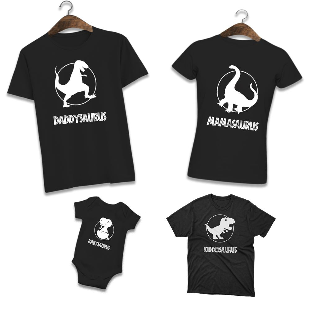 Dinosauraus Matching T-shirt Set of 4 (Regular)