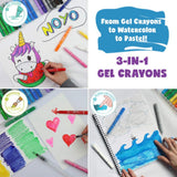 Doodle Hog 3 in 1 Gel Crayons-Arts & Crafts-Doodle Hog-Toycra