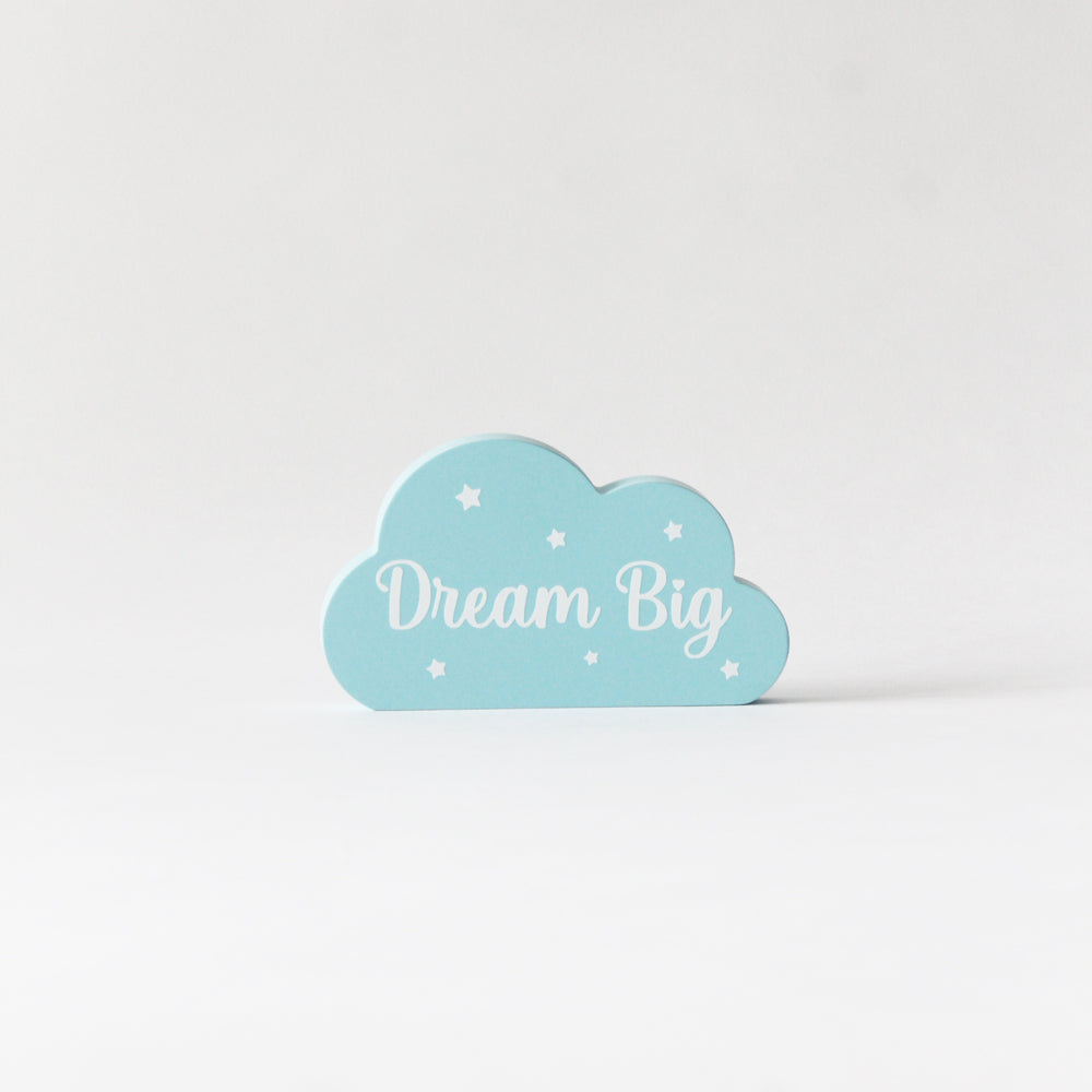 Dream Big Cloud - Blue