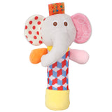 Baby Moo Circus Elephant Multicolour Handheld Rattle Toy