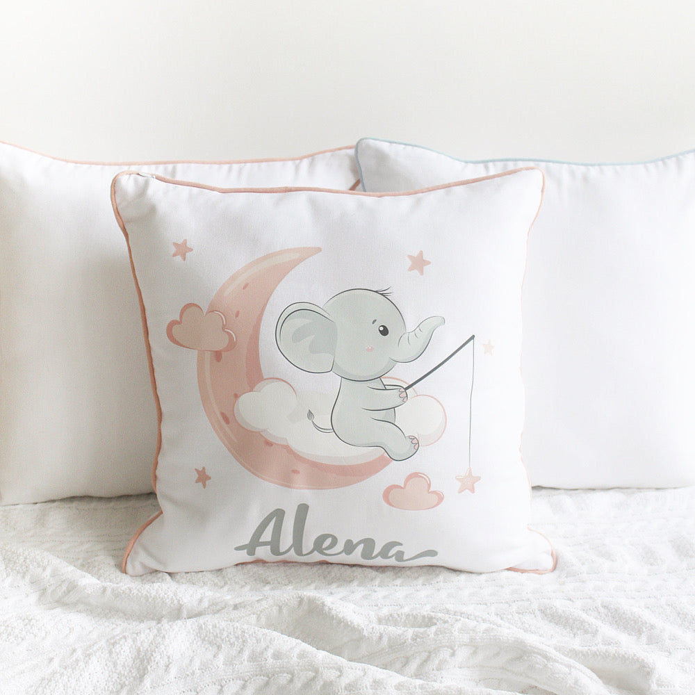 Personalised Ellie Cushion - Pink