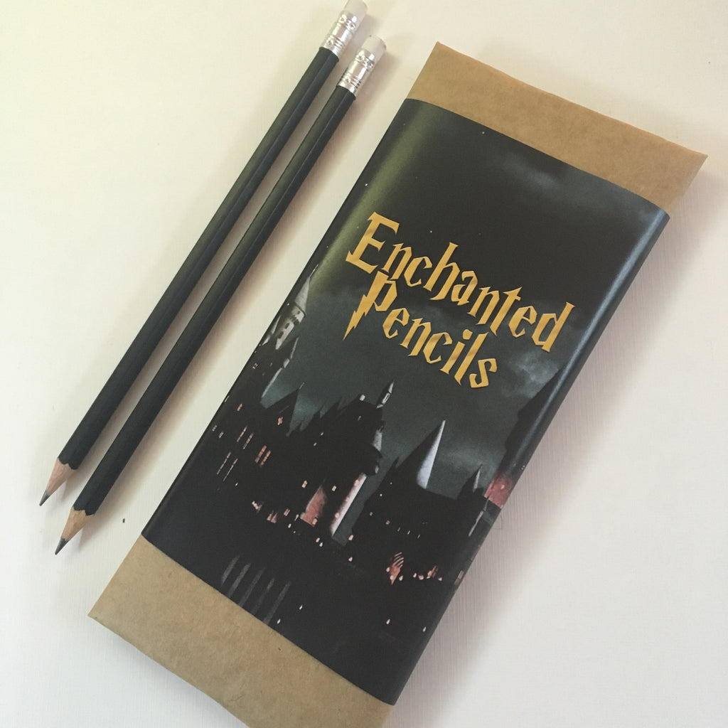 Engraved Enchanted Pencils - Set of 10