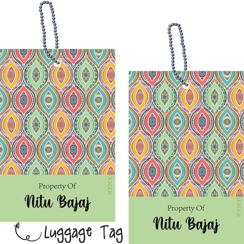 Luggage Tag - Ethnic Elder