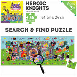 17 In 1 - Festivals Of India + Heroic Knights The Castle Savior - 53 Piece Puzzles