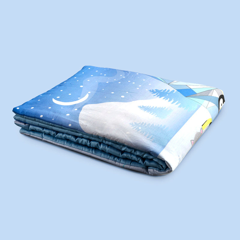 Fancy Fluff Organic Baby Comforter - Arctic