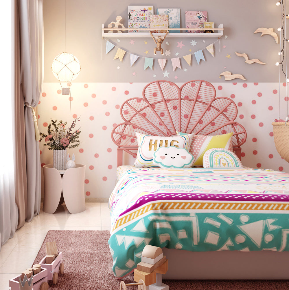 Fancy Fluff Kids 6 Pc Single Full Bed Set  – Boho Vibes