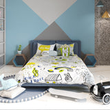 Fancy Fluff Kids 6 Pc  Full Bed Set  – Doodle Land - Single/ Double
