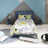 Fancy Fluff Kids 6 Pc  Full Bed Set  – Doodle Land - Single/ Double