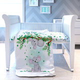 Fancy Fluff Organic Toddler Comforter - Koala