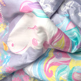 Fancy Fluff Organic Toddler Comforter - Unicorn