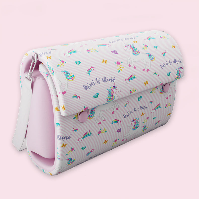 Fancy Fluff Organic Bed in a Bag - Unicorn