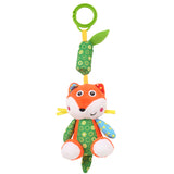 Fox Orange And Green Hanging Musical Toy