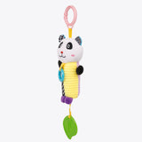 Baby Moo Panda White Hanging Toy With Teether