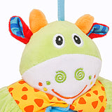 Baby Moo Tall Giraffe Green Pulling Toy