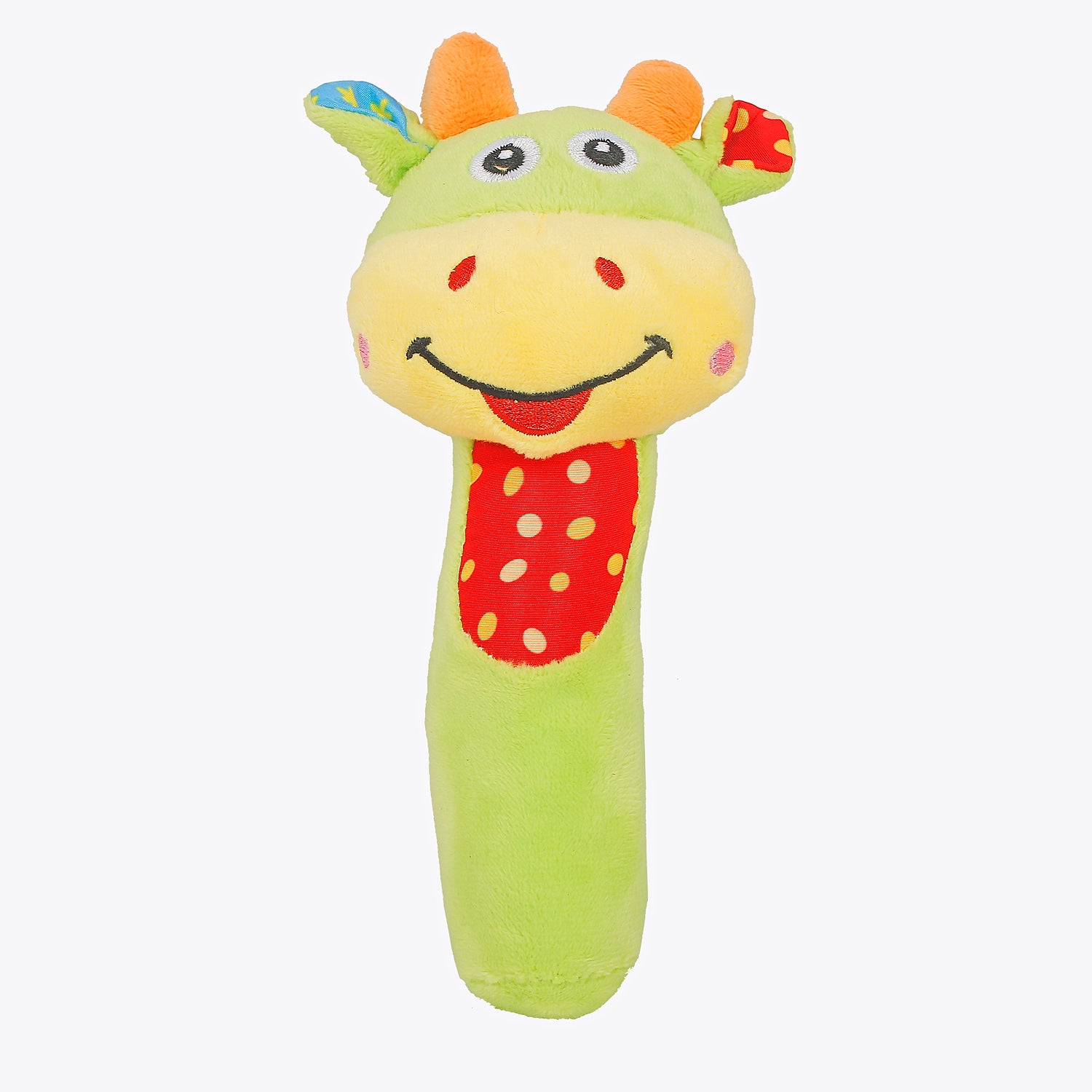 Baby Moo Smart Giraffe Green Rattle