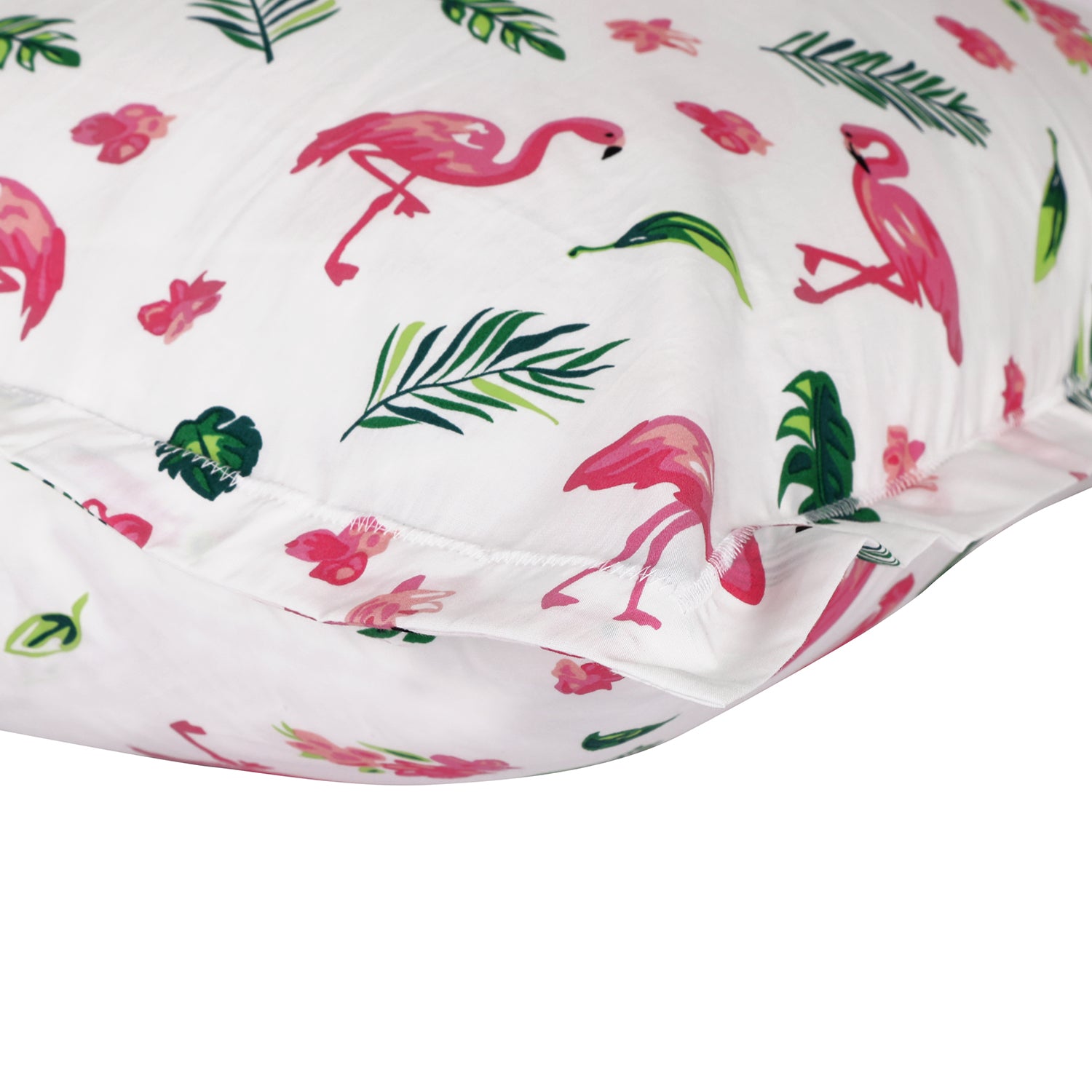 Bedsheet Set - Flamingo Bedsheet, Single/Double Bed Sizes Available