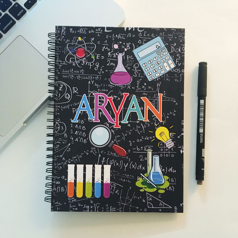 Personalised "Forever" Reusable Notebook - Crazy Scientist