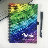 Personalised "Forever" Reusable Notebook - Rainbow