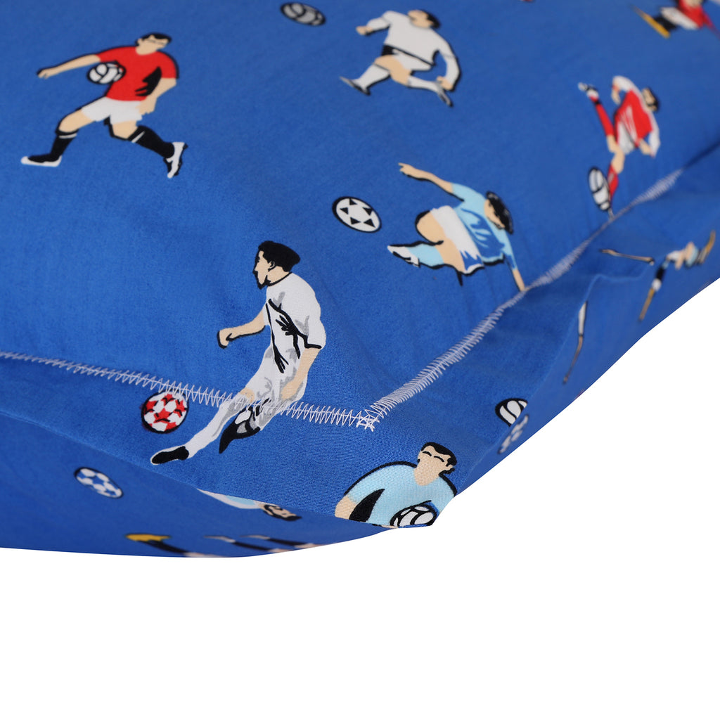Bedsheet Set - Football Bedsheet, Single/Double Bed Sizes Available