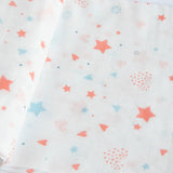 Twinkly Stars - Reversible Muslin Blanket