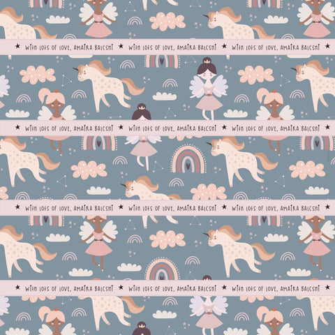 Personalised Wrapping Paper - Fairy Unicorn