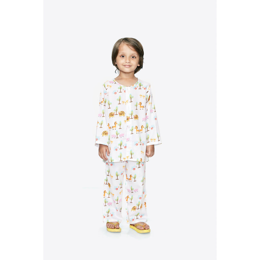Kid's Pyjama Set - Farm Animal
