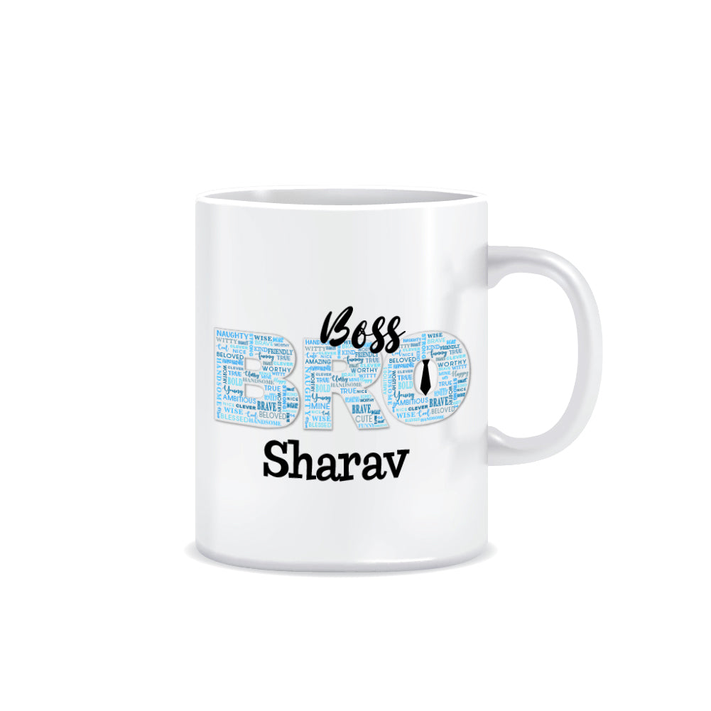 Boss Bro Personalised Mug