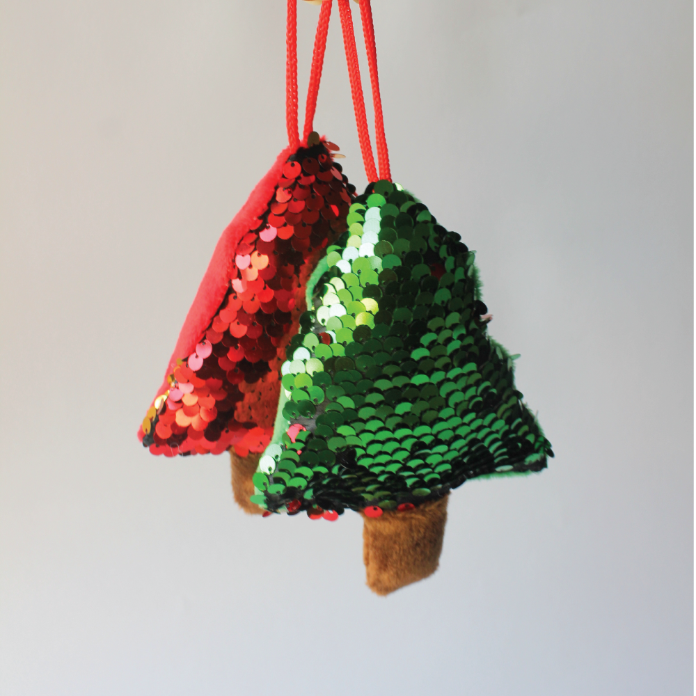 Felt Sequence Tree Ornament