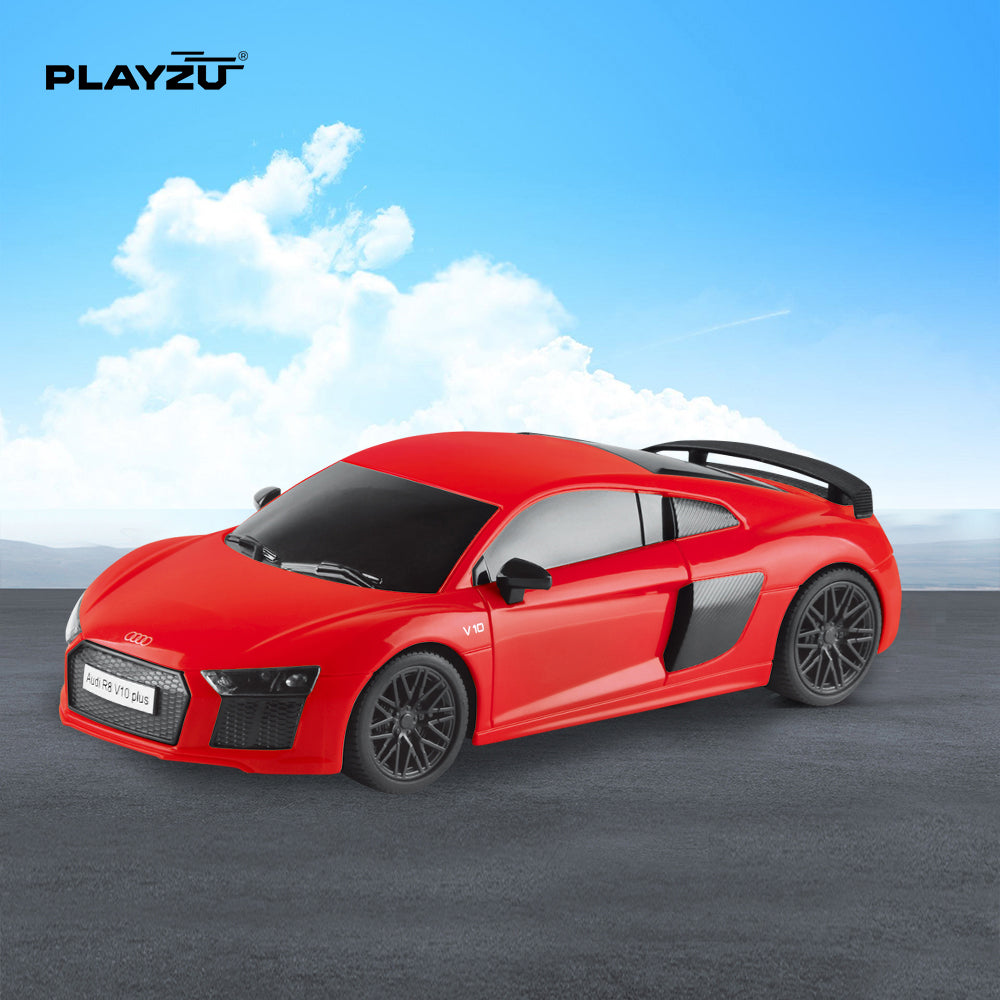 Playzu Audi R8  (Red) R/C 1:24 R/C Car  Red 6+ Years