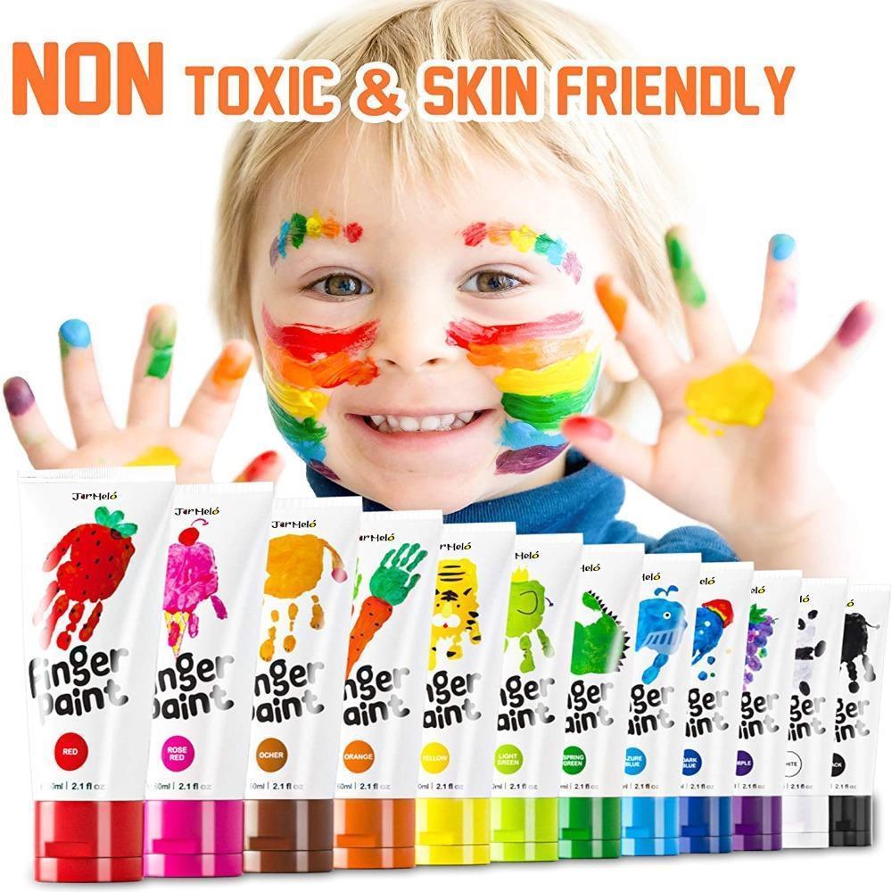 Finger Paint colors set