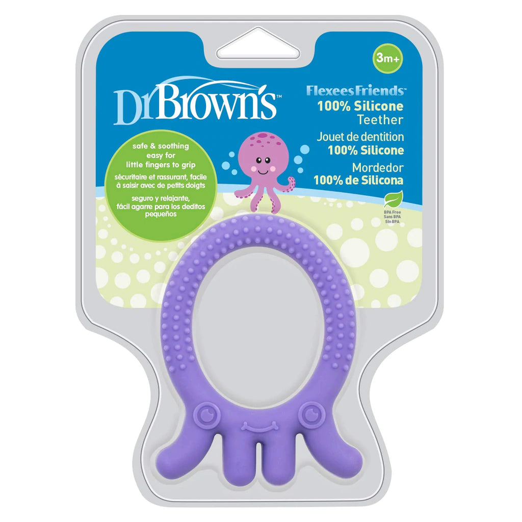 Dr. Brown's Flexees Friends Teether - Octopus