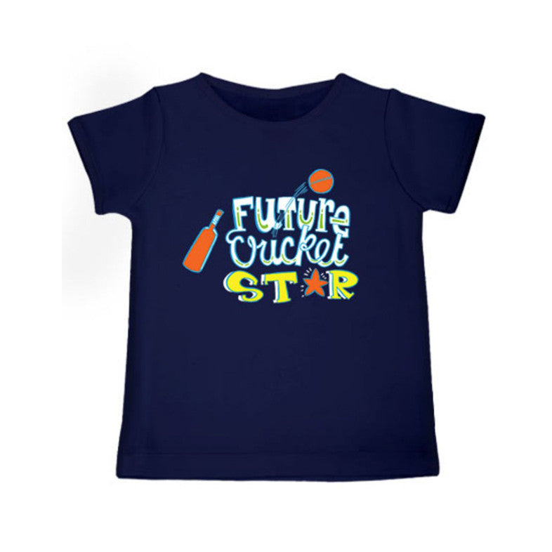 Future Cricket Star - Organic Cotton Tees for Toddlers