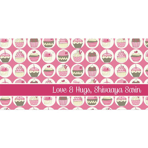 Personalised Envelopes - Cupcakes, Set of 25