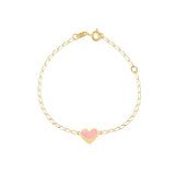 18K Gold Little Hearts Bracelet, Young at Art Collection